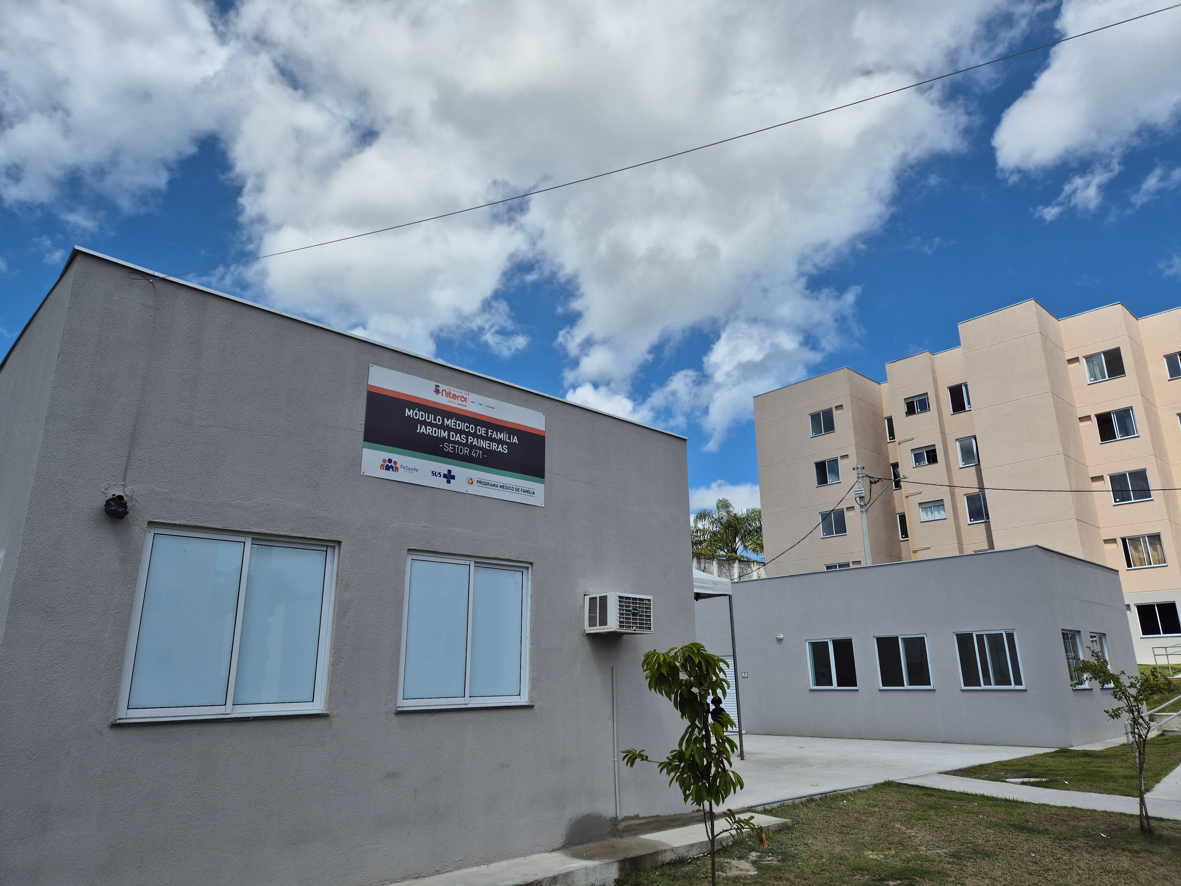 Saúde de Niterói inaugura unidade provisória do Programa Médico de Família no Jardim das Paineiras